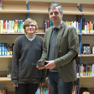 Herr Six mit dem Gewinner